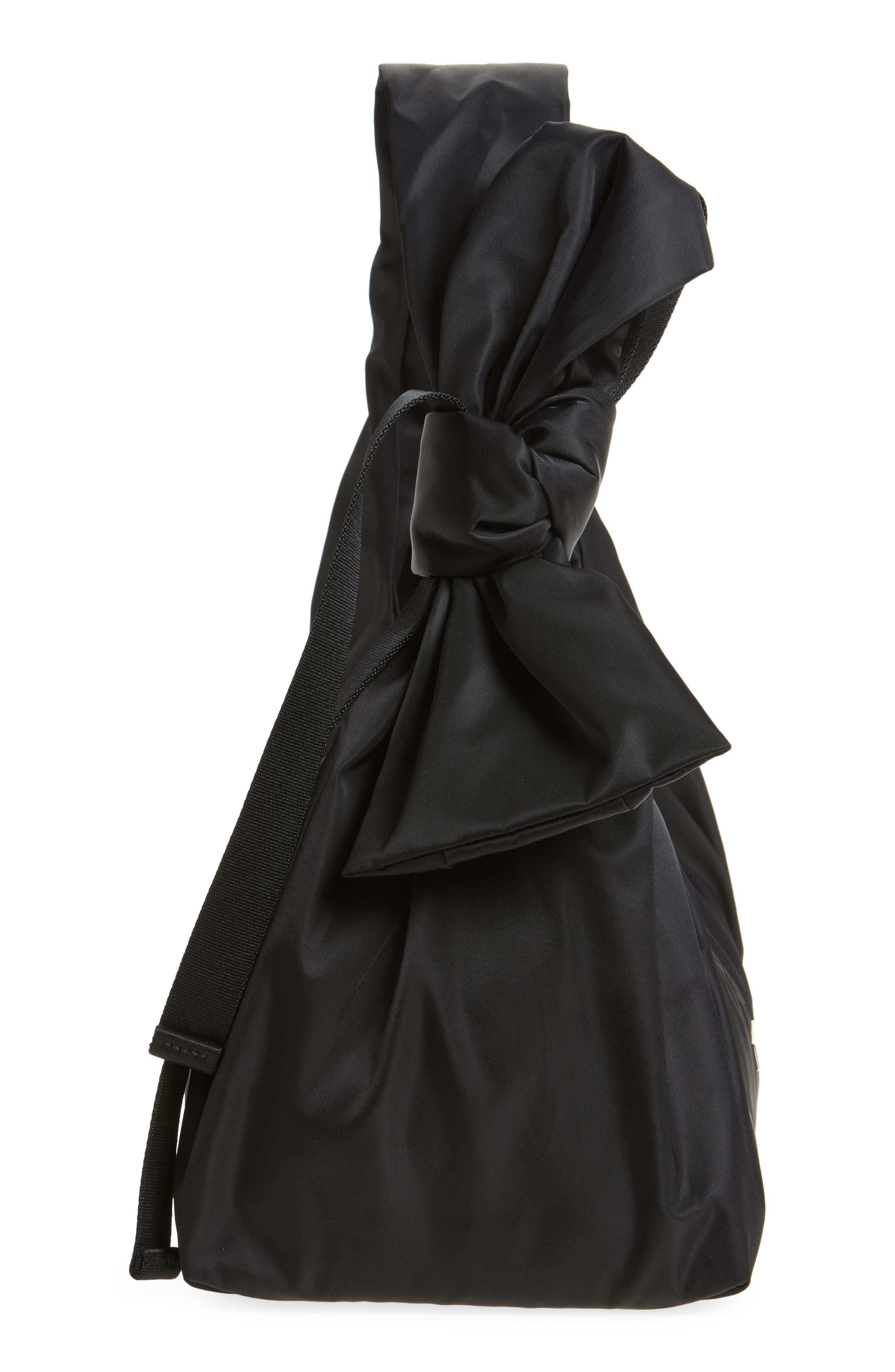 Marc Jacobs The Bow Nylon Sack Bag, Alternate, color, 