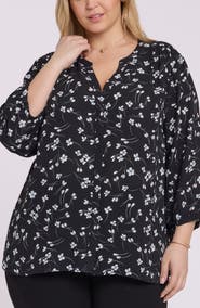 NYDJ Pintuck Top
