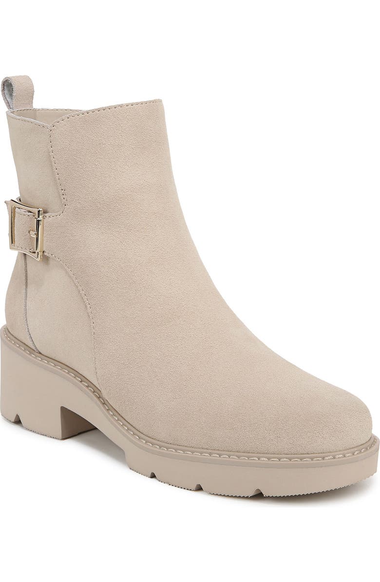 Naturalizer Delilah Lug Sole Bootie, Main, color, Deep Porcelain