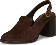 Vince Camuto Grinie Slingback Penny Loafer Pump