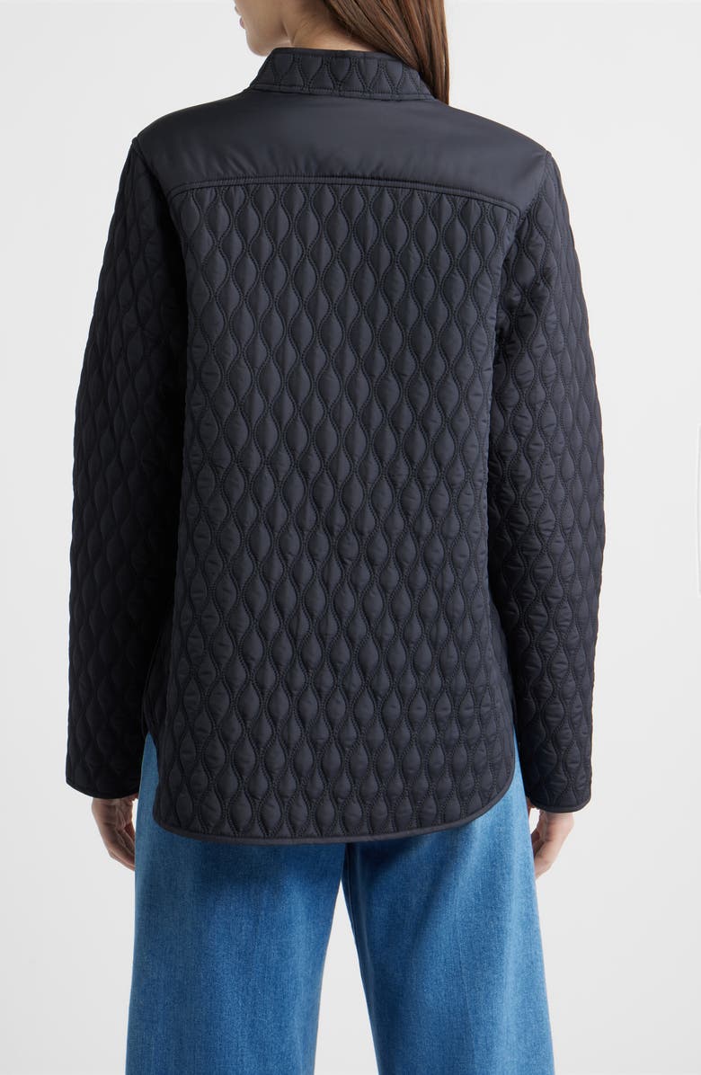 Ilse Jacobsen Ally 07 Quilted Jacket, Alternate, color, Dark Indigo