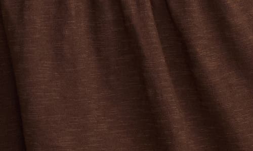 Lucky Brand Floral Embroidered Peplum Top In Brown