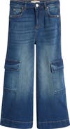 Reiss Kids' Sienna Wide Leg Jeans