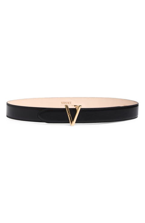 Virtus Buckle Leather Belt