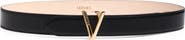 Versace Virtus Buckle Leather Belt