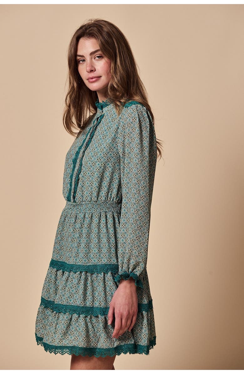 The Shirt The Angela Dress, Alternate, color, Aqua