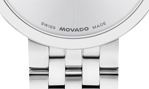 Movado Women's Museum Classic Swiss Quartz Stainless-steel Watch, 29.5mm In Silver