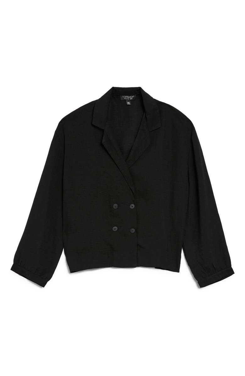 Topshop Taylor Button Down Blouse, Alternate, color, 