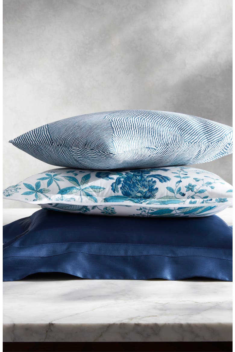 Nocturne Set of 2 Pillowcases, Alternate, color, SEA