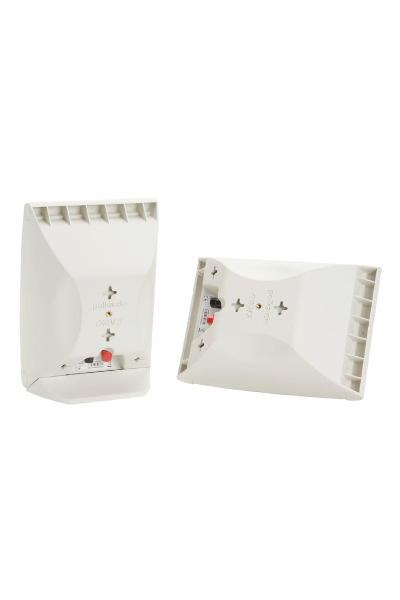 OWM3 Compact Multi-Application Satellite Speakers, Alternate, color, White