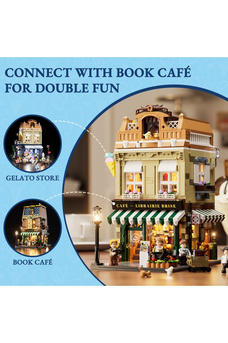 Gelato Store Lighting Building Set Model CT1948G, Alternate, color, Multicolor