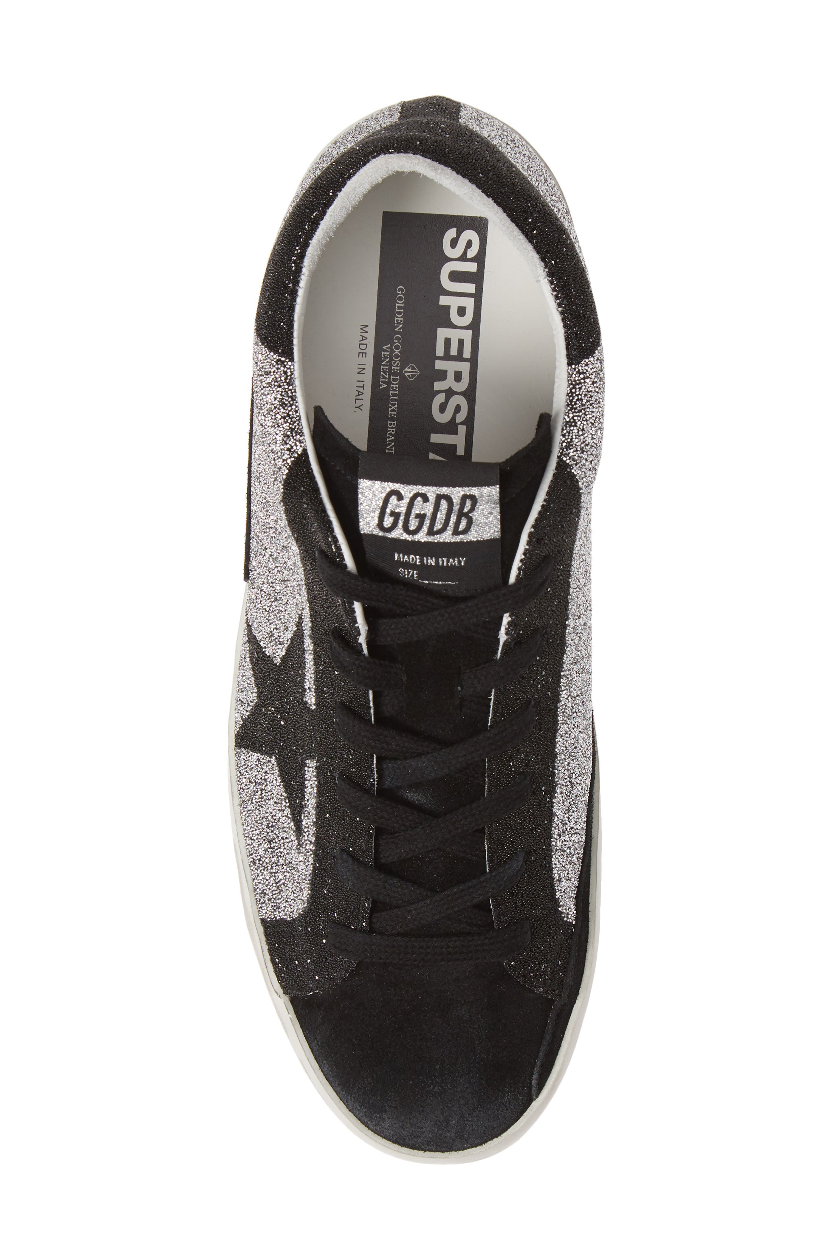 Golden Goose Superstar Swarovski Crystal Embellished Sneaker, Alternate, color, 