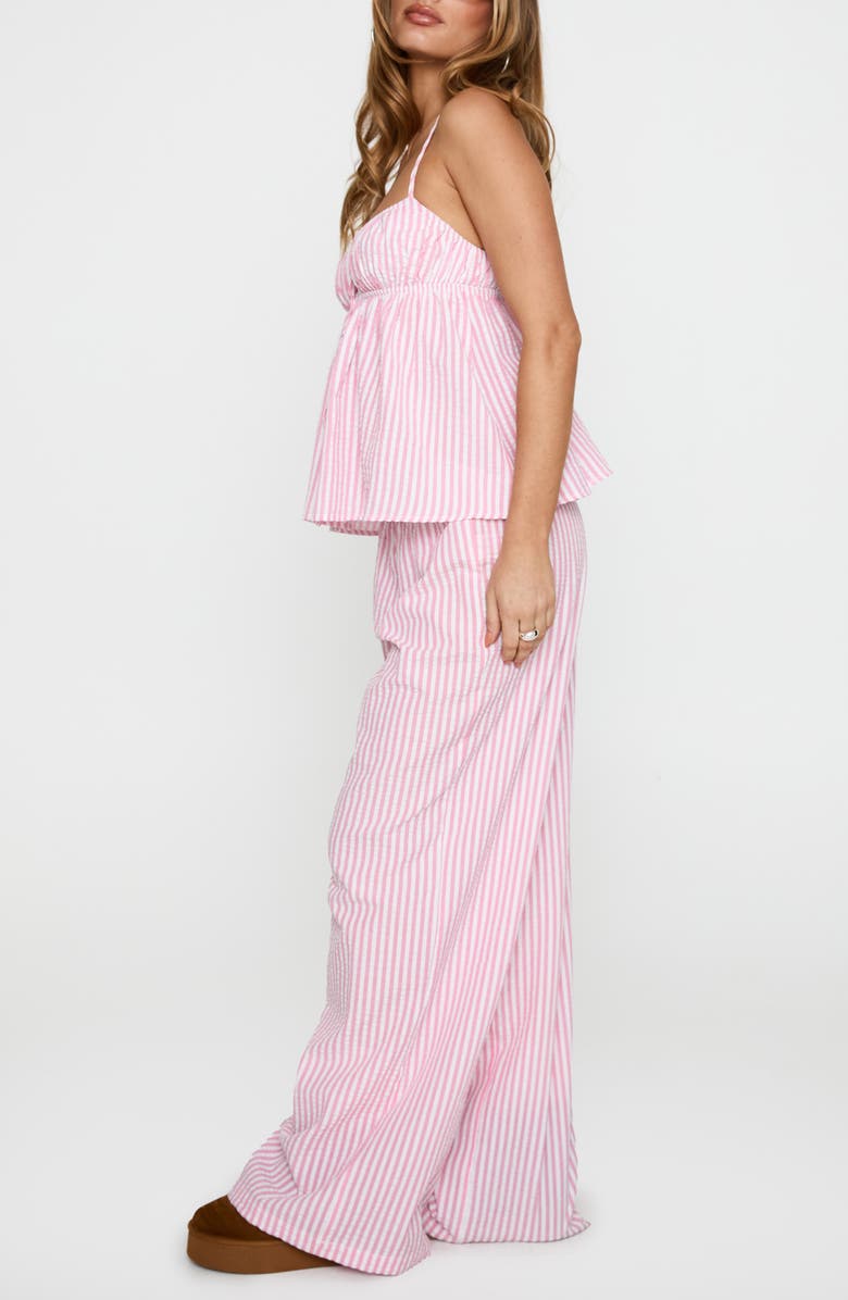 Princess Polly Cassini Tank & Pants Set, Alternate, color, Pink Stripe