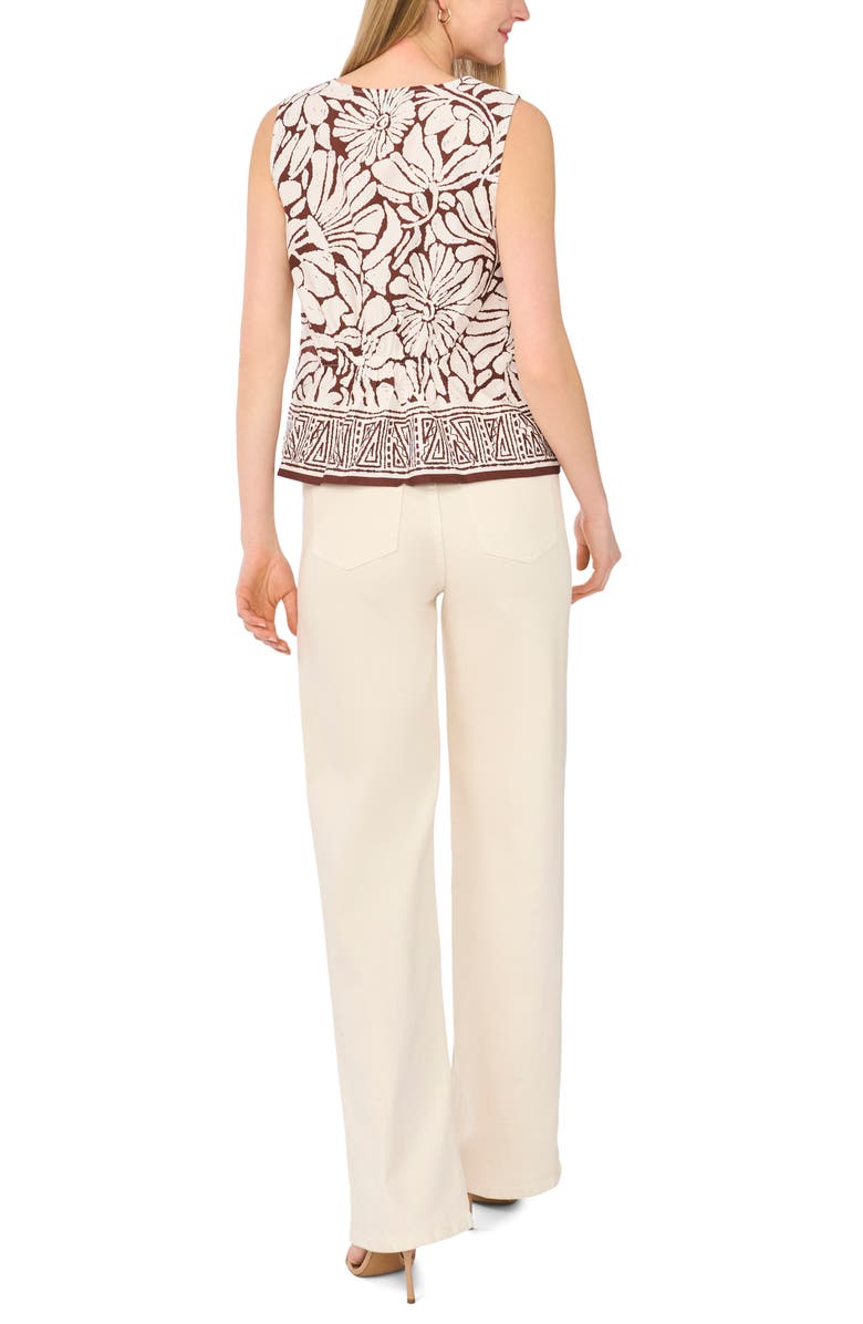 Halogen<sup>®</sup> Gathered Flutter Sleeve Top, Alternate, color, New Ivory