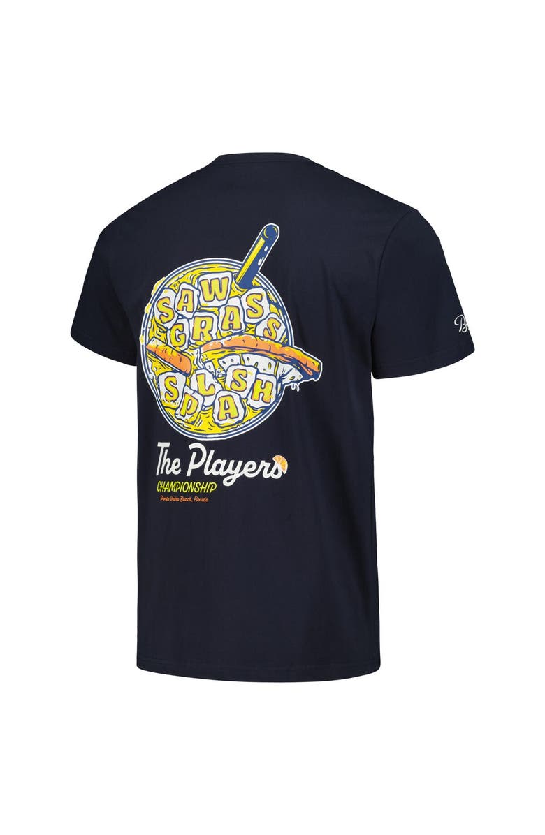 BARSTOOL GOLF Men's Barstool Golf Navy THE PLAYERS T-Shirt, Alternate, color, Navy