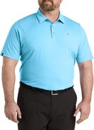 Callaway Big & Tall Classic Jacquard Golf Polo Shirt