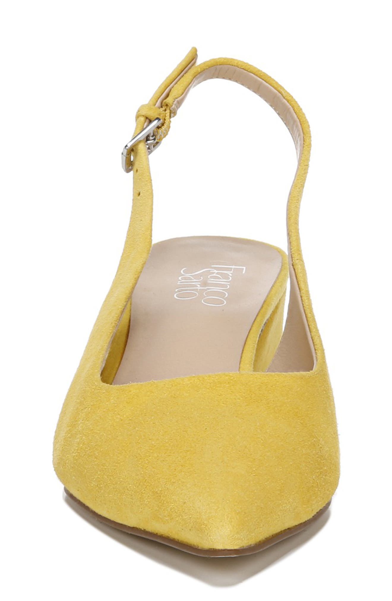 Racer Slingback Pump, Alternate, color, YELLOW