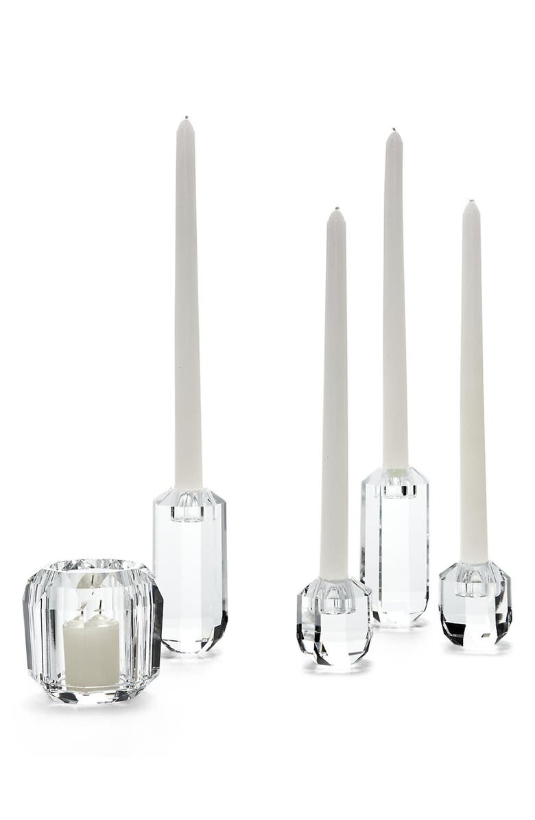 Ralph Lauren Leigh Faceted Crystal Votive Candle Holder, Alternate, color, 
