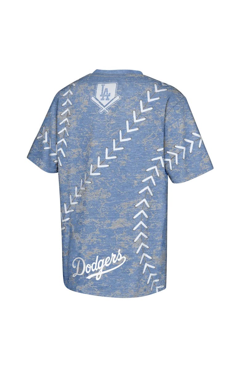 Outerstuff Youth Royal Los Angeles Dodgers Slide Score Bold T-Shirt, Alternate, color, 