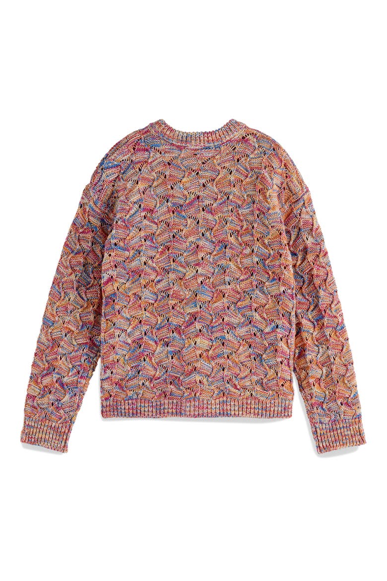 Multicolor Oversize Cardigan, Alternate, color, EL COSMIC
