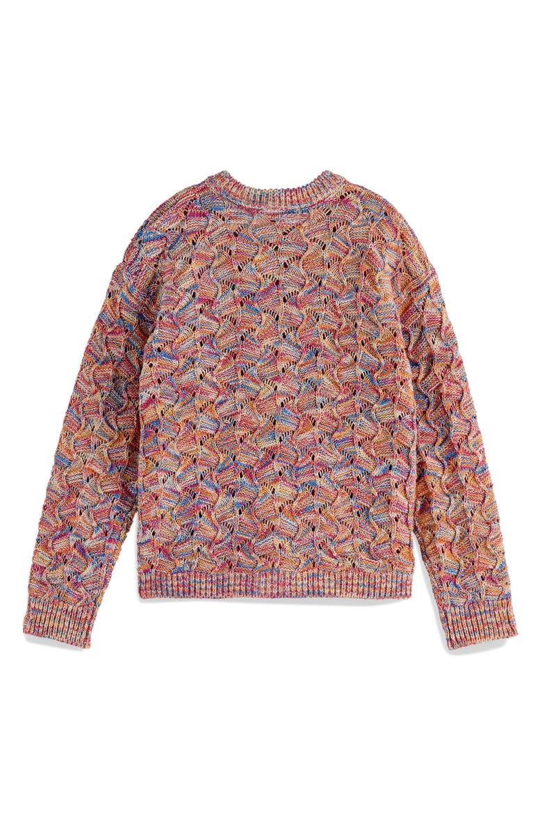 Scotch 
Soda Multicolor Oversize Cardigan, Alternate, color, 