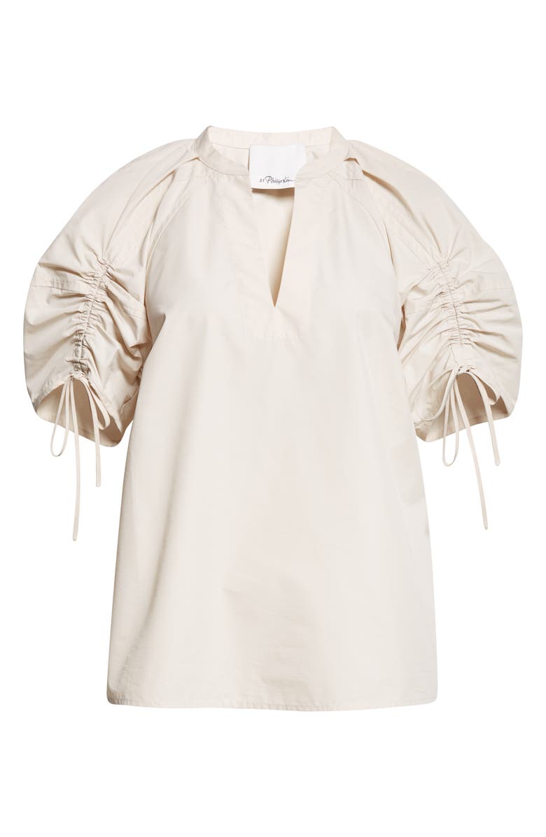3.1 Phillip Lim Puff Sleeve Top, Alternate, color, Stone