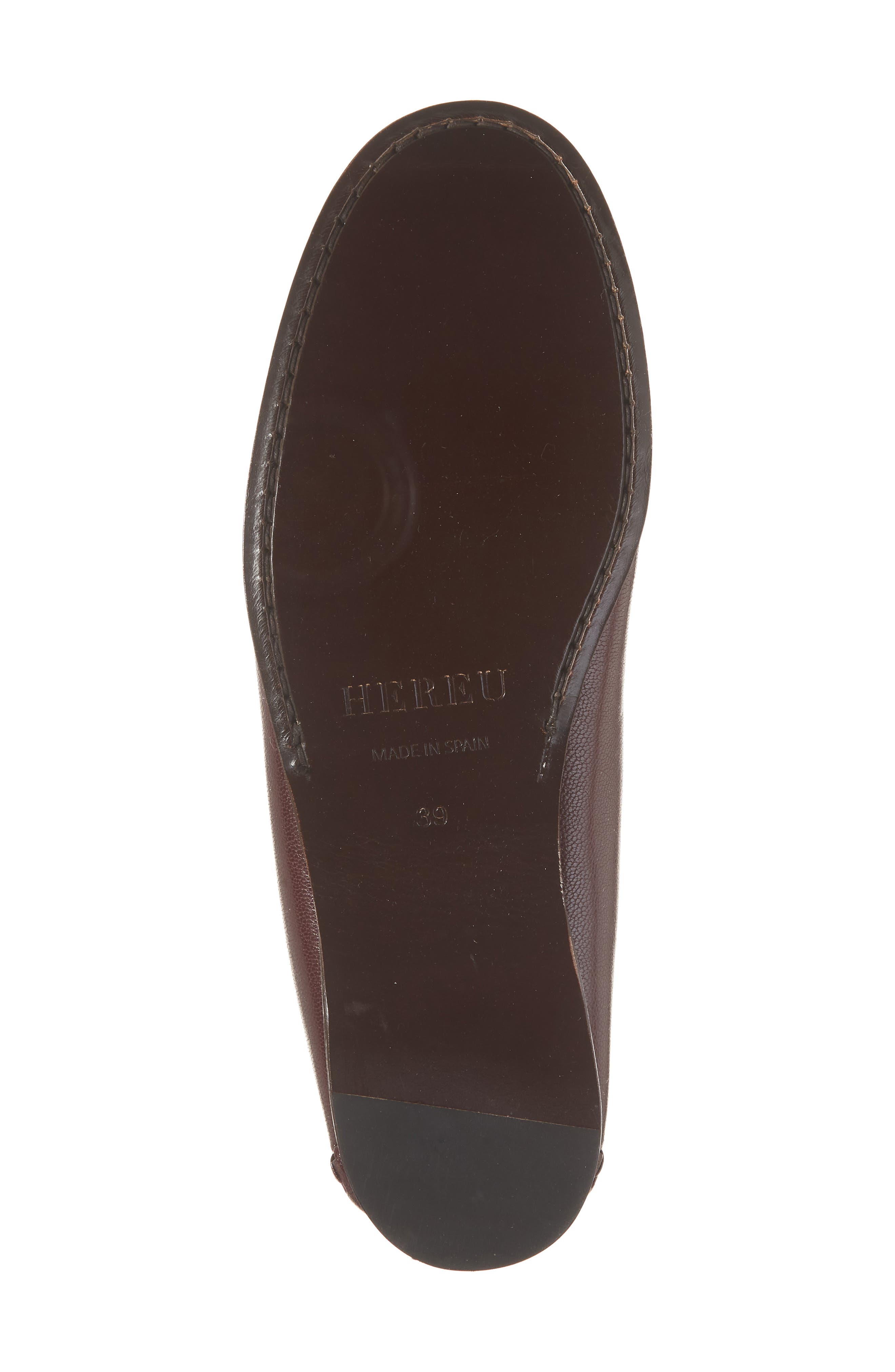 Sastre Braided Leather Loafer, Alternate, color, BURGUNDY