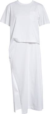 Sacai Cotton Jersey Dress