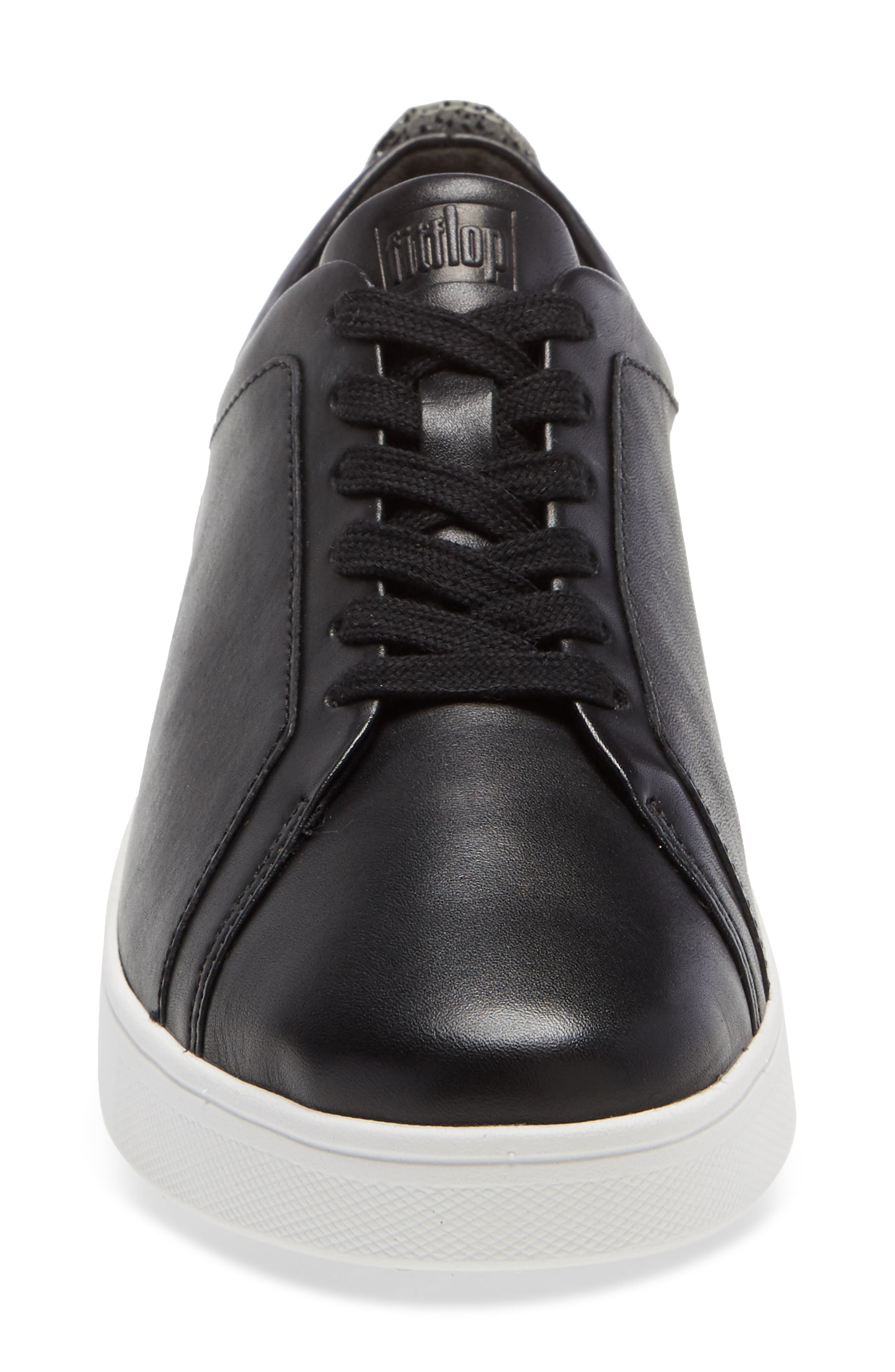 FitFlop Rally Platform Sneaker, Alternate, color, Black Mix