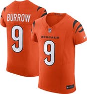Nike Men's Nike Joe Burrow Orange Cincinnati Bengals Vapor F.U.S.E. Elite Jersey