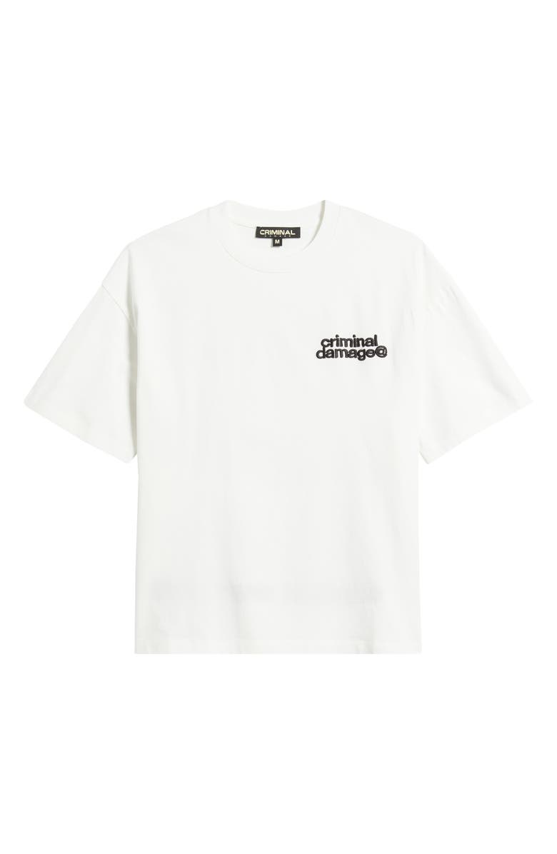 CRIMINAL DAMAGE Polaroid Graphic T-Shirt, Alternate, color, 