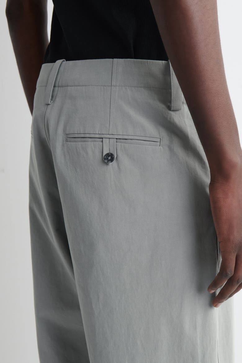 Relaxed-fit Straight-leg Cuffed Pants, Alternate, color, GRAY