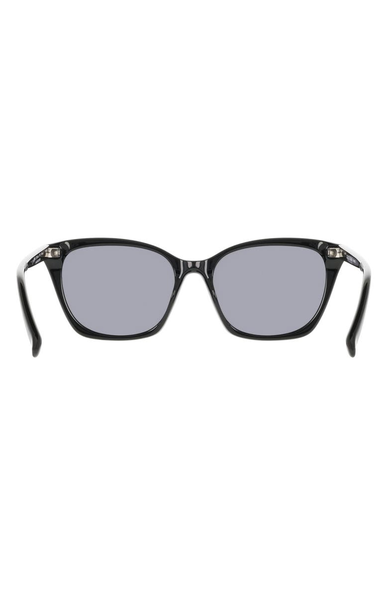 Cole Haan 54mm Cat Eye Sunglasses, Alternate, color, Black