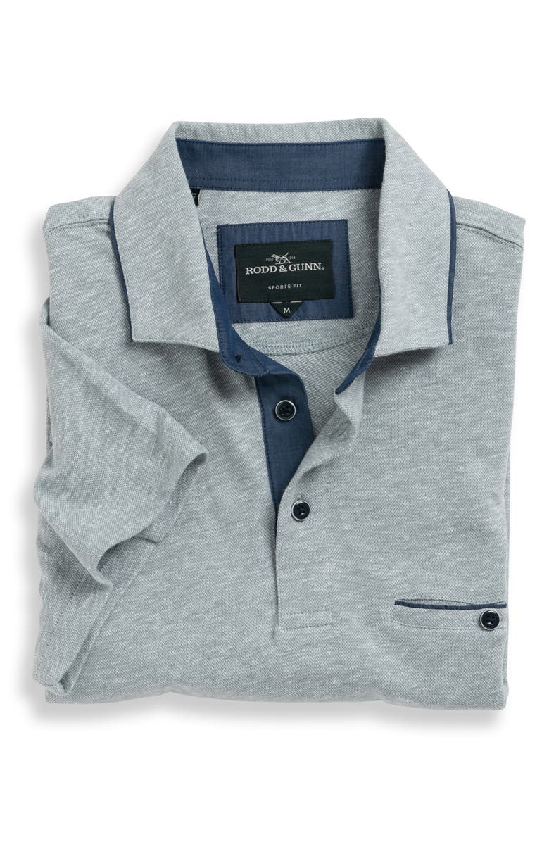 Rodd & Gunn Bolton Stream Short Sleeve Piqué Polo, Alternate, color,