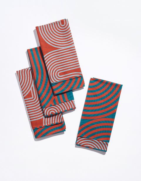 Comb Dinner Napkins - High Season Set of 4