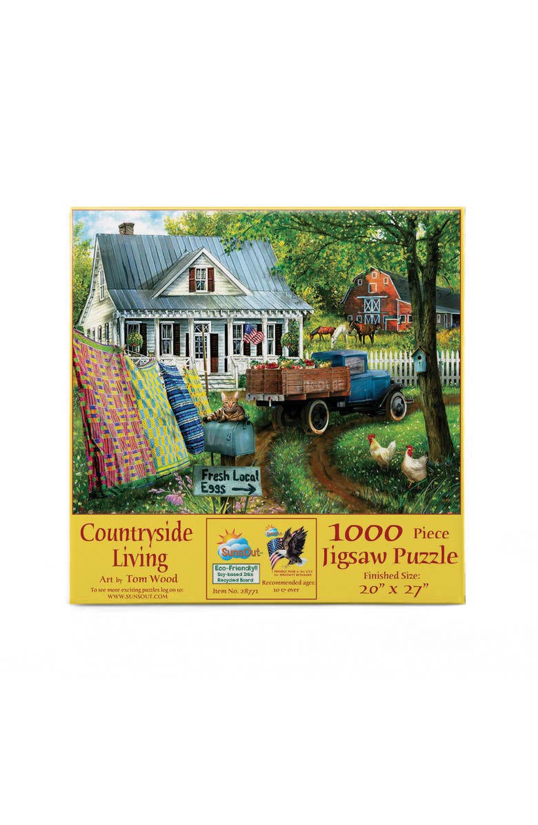 Sunsout Countryside Living 1000 piece Jigsaw Puzzle for Adults, Alternate, color, Multicolor
