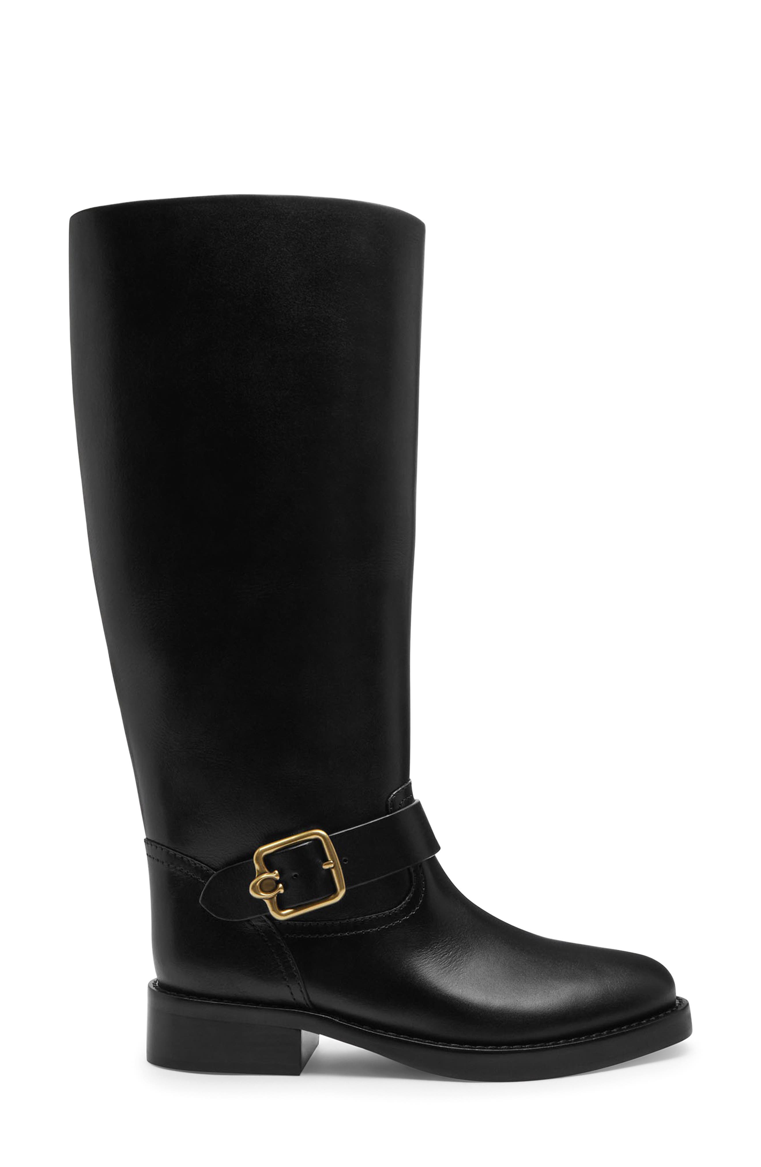 COACH Madeline Knee High Boot, Alternate, color, 