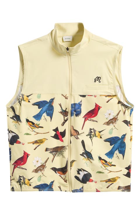 Birds of Georgia Print Vest