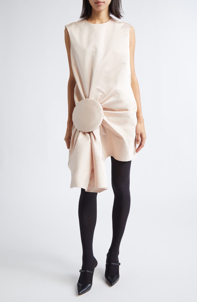 renaissance renaissance Kylie Asymmetric Satin Dress, Main, color, Pink