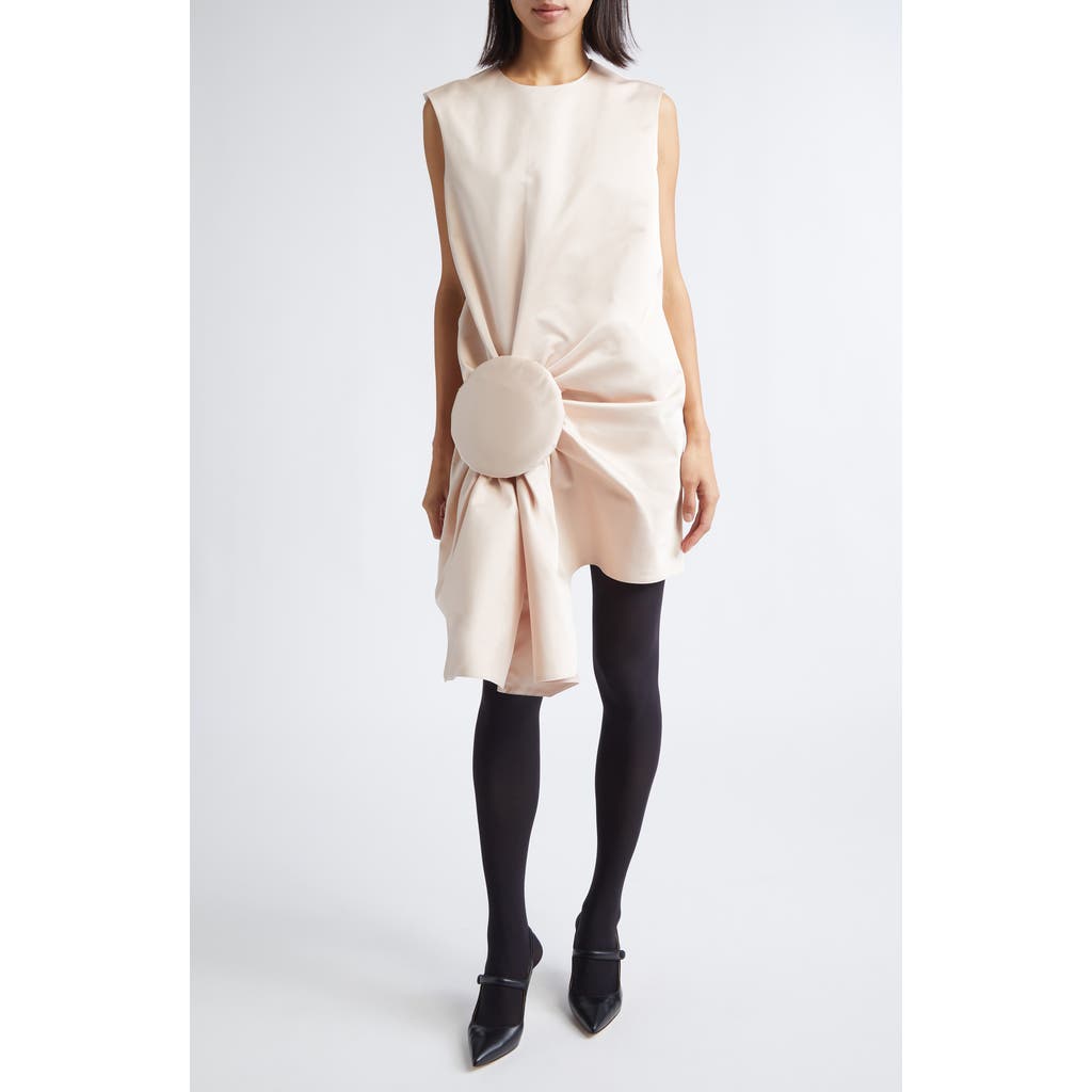 Renaissance Renaissance Kylie Asymmetric Satin Dress In Pink