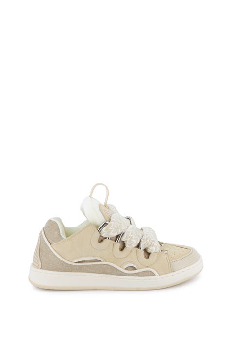 Kids Curb Sneakers With Laces