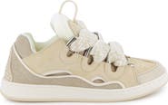 Lanvin Kids Curb Sneakers With Laces