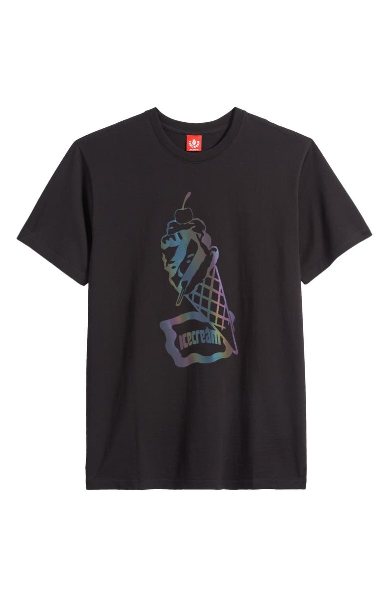 ICECREAM Shine Graphic T-Shirt, Alternate, color, Black
