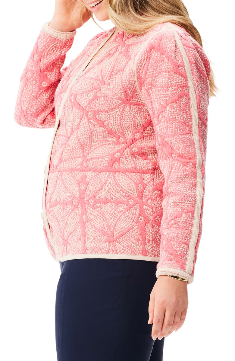 NIC+ZOE Jetset Knit Jacket, Alternate, color, Pink Multi