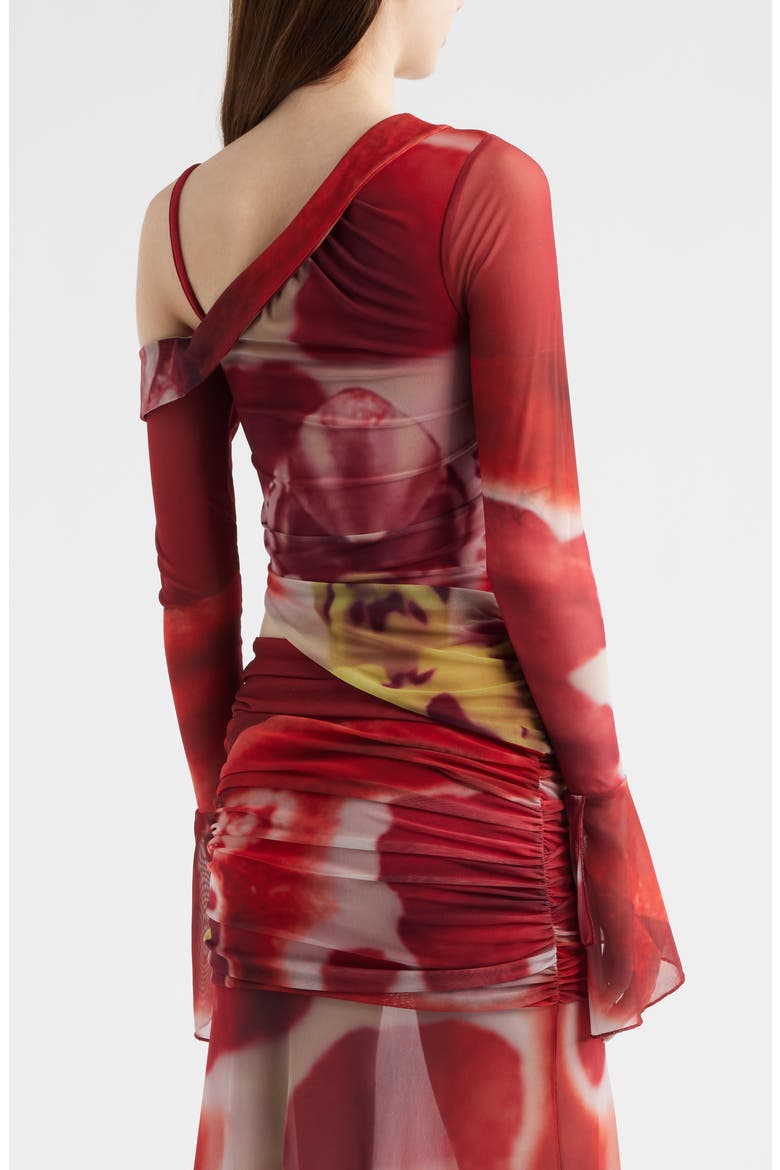 Susurro Print Off the Shoulder Top, Alternate, color, BLUSH