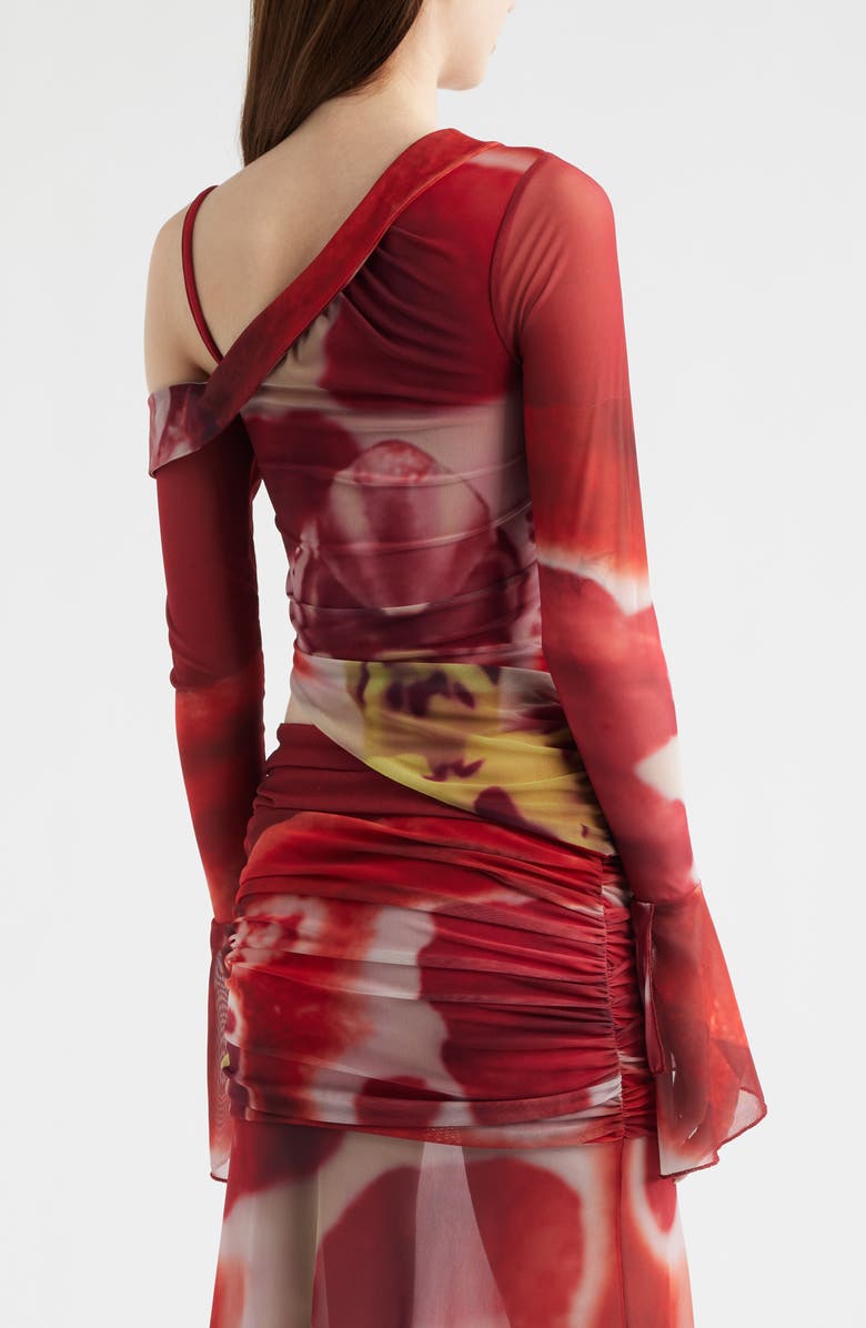 Feners Susurro Print Off the Shoulder Top, Alternate, color, Blush