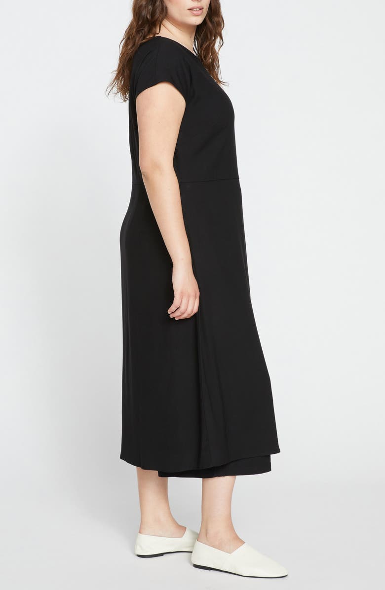 Universal Standard Adda Double Luxe Crepe Tunic, Alternate, color, 