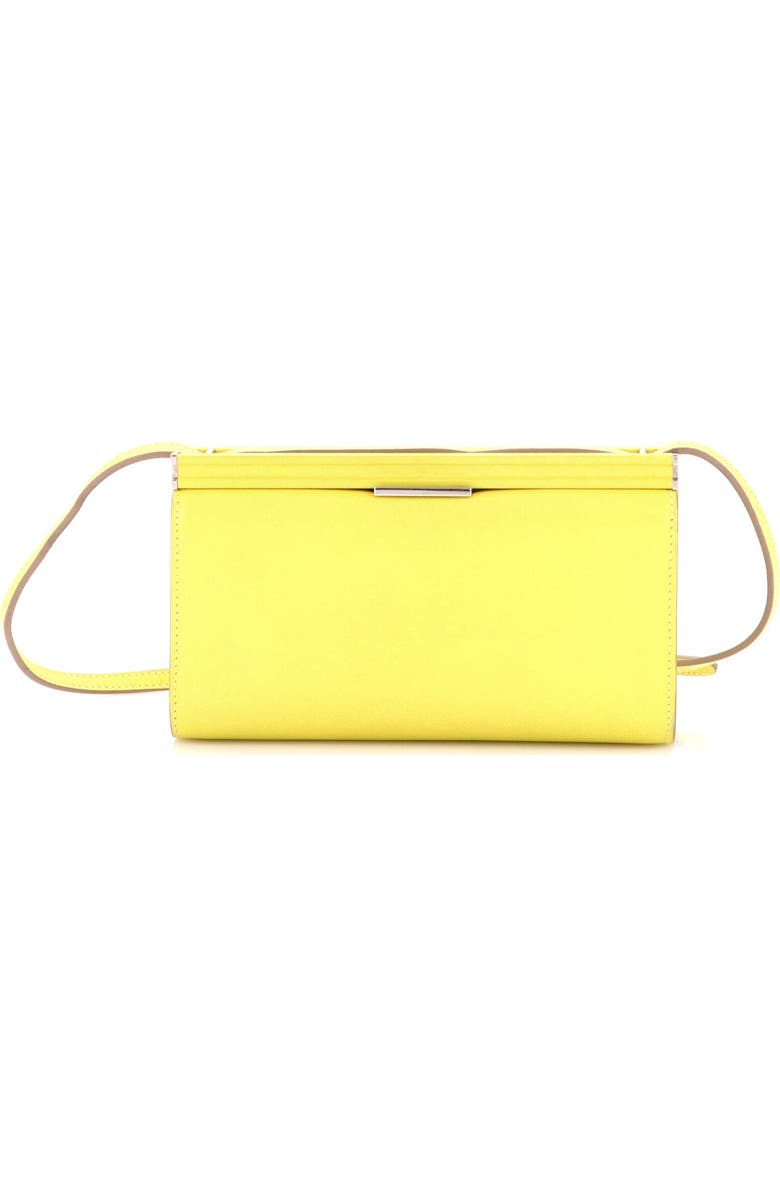 Pre-Owned Hermes Clic-H Shoulder Bag Evercolor 21, Main, color, Lime