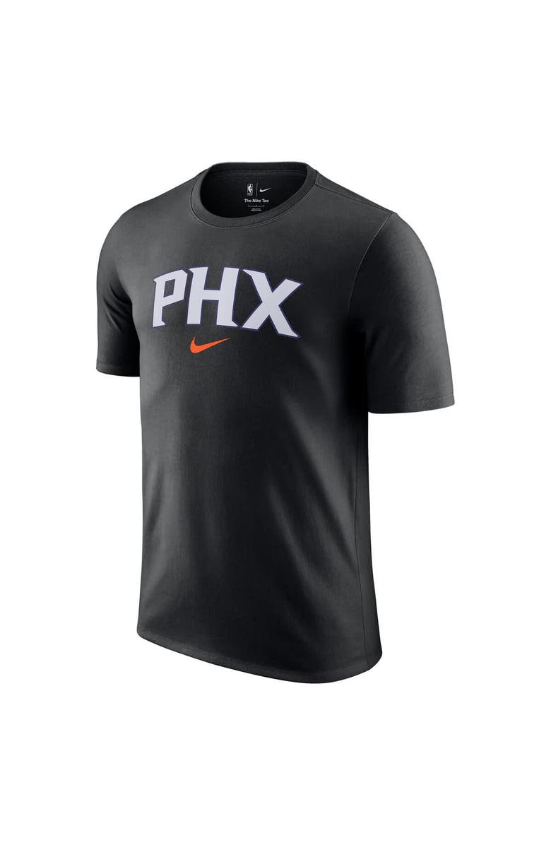 Nike Men's Nike Black Phoenix Suns 2025/26 City Edition Remix Essential Logo T-Shirt, Alternate, color, Black