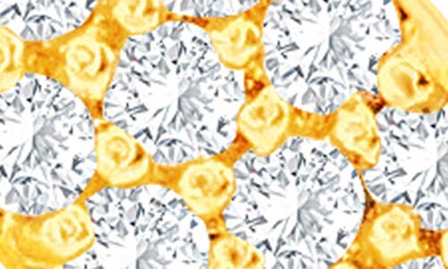 Suzy Levian Diamonds Pavé Diamond Stud Earrings In Yellow Gold